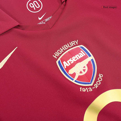 Tricouri Fotbal Vintage Arsenal HENRY #14 Acasă 2005/06