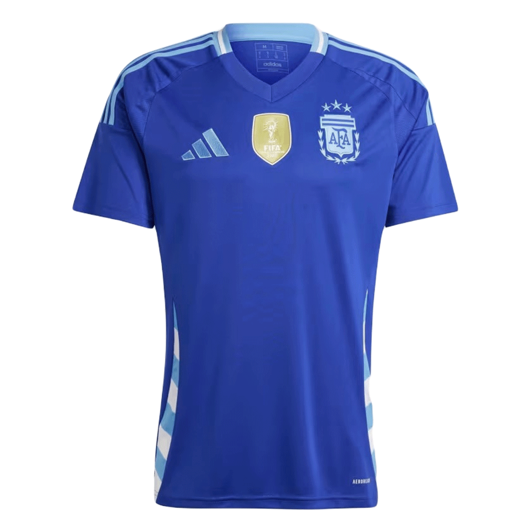 Tricouri Fotbal Argentina Deplasare 2024 (mărime mare)