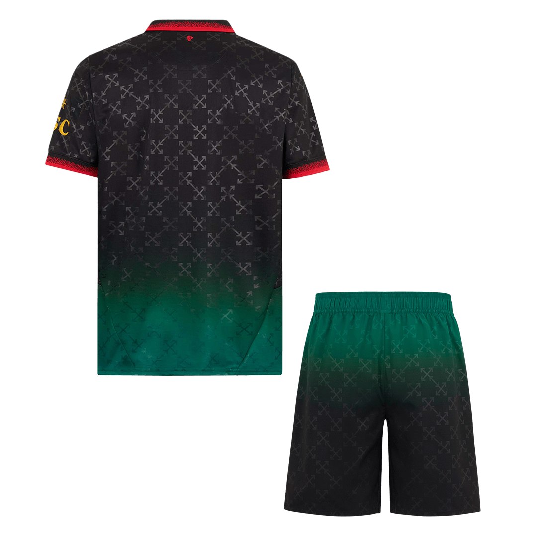 Set Tricouri Fotbal AC Milan Al Patrulea 2024/25