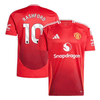 Tricouri Fotbal Manchester United RASHFORD #10 Acasă 2024/25 - Super