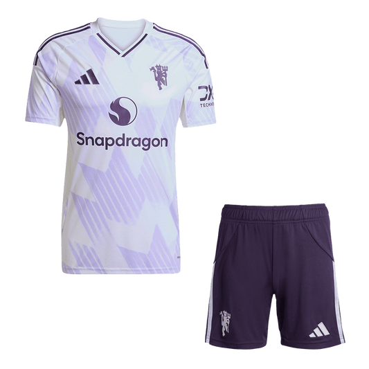Set Tricouri Fotbal Manchester United Deplasare 2025/26