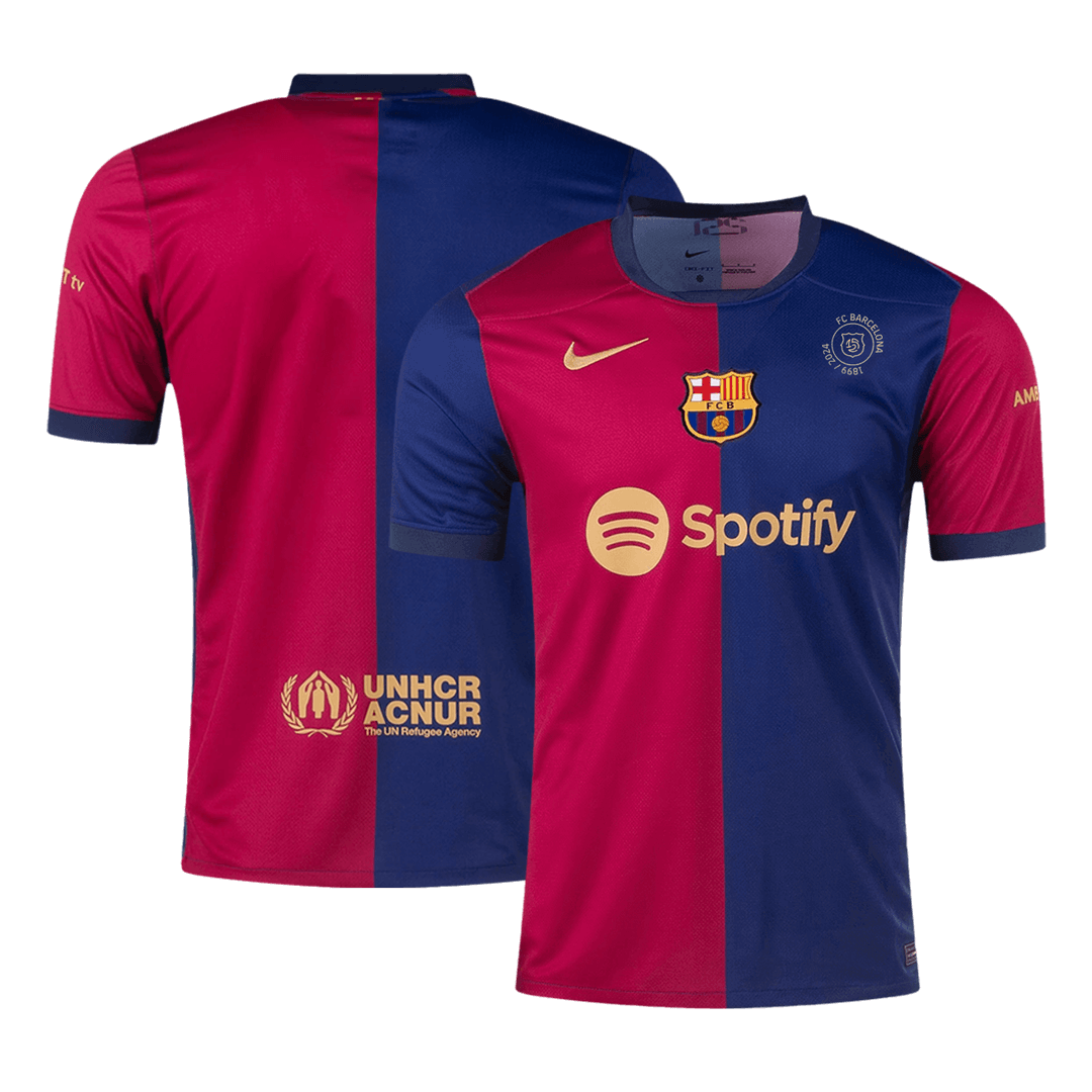 Tricouri Fotbal Barcelona Acasă 2024/25 - 125th Anniversary - Super (mărime mare)