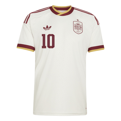 Tricouri Fotbal Spania OLMO #10 Deplasare Cupa Mondială 2026