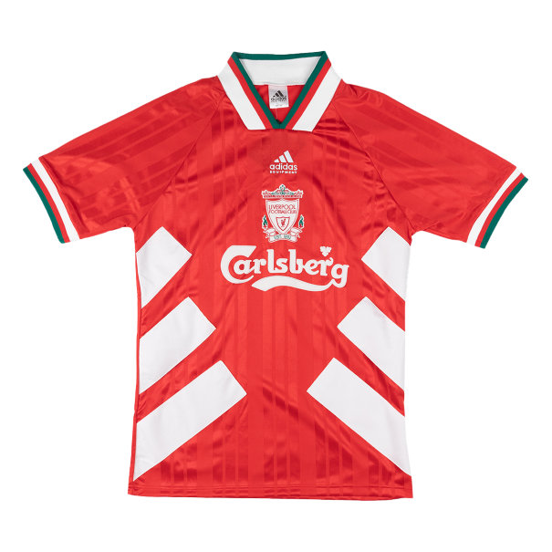 Tricouri Fotbal Vintage Liverpool Acasă 93/95