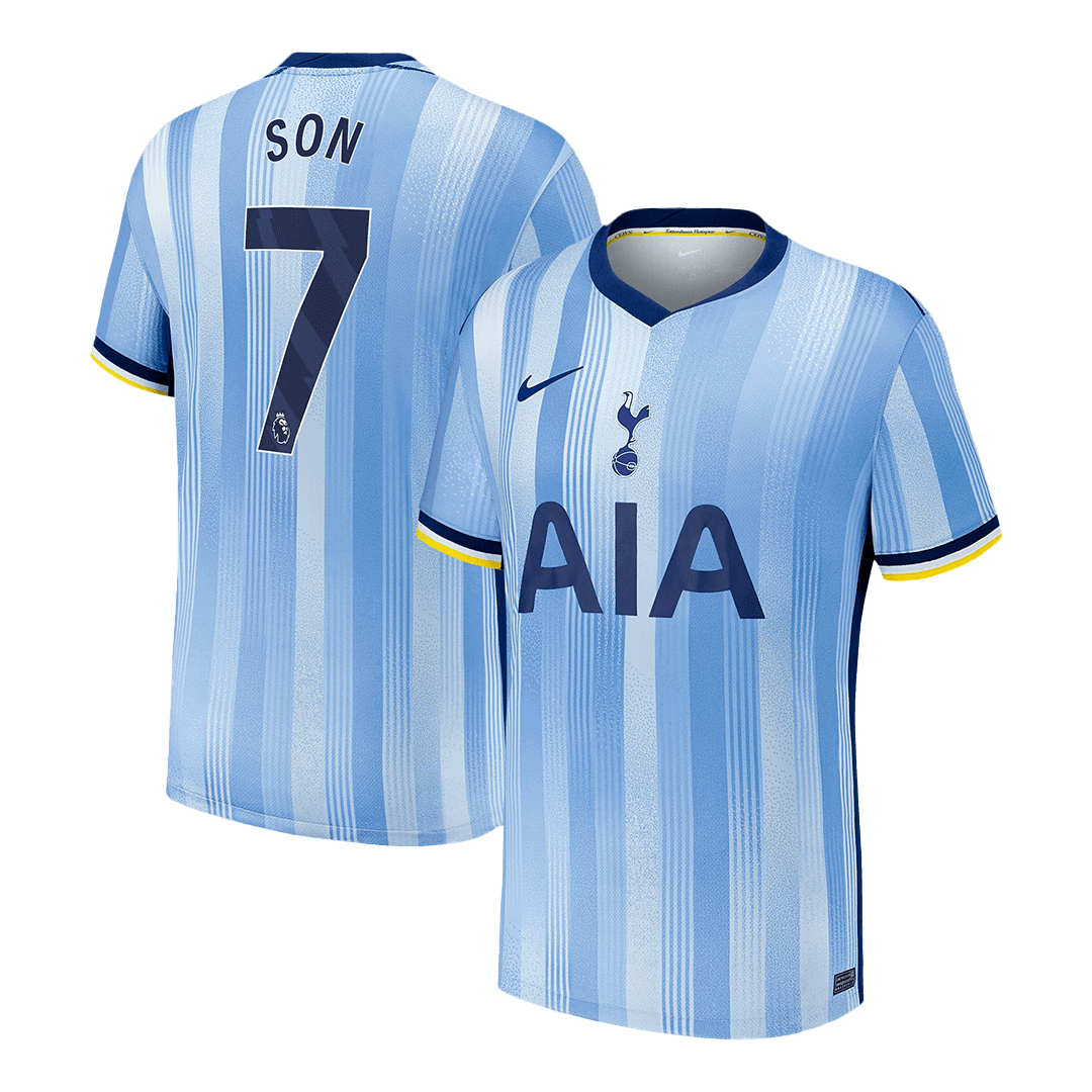 Tricouri Fotbal Tottenham Hotspur SON #7 Deplasare 2024/25 (mărime mare)