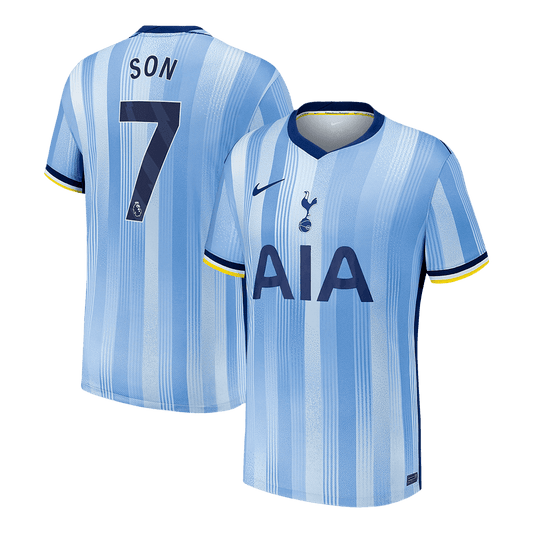 Tricouri Fotbal Tottenham Hotspur SON #7 Deplasare 2024/25 (mărime mare)