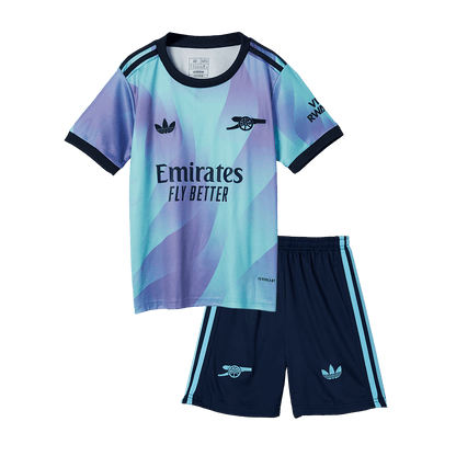 Set Tricouri Fotbal Arsenal Treilea 2024/25 Pentru Copii