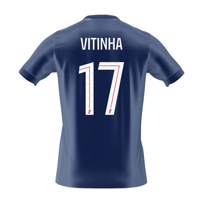 Tricouri Fotbal PSG VITINHA #17 Acasă 2025/26 - Premium