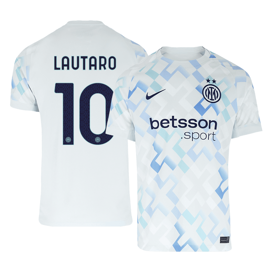 Tricouri Fotbal Inter Milano LAUTARO #10 Deplasare 2025/26
