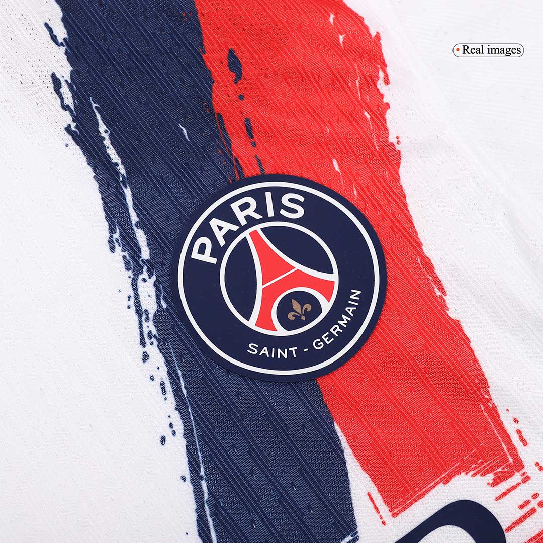 Tricouri Fotbal PSG KVARATSKHELIA #7 Deplasare 2024/25 Authentic