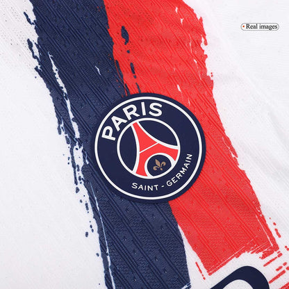 Tricouri Fotbal PSG KVARATSKHELIA #7 Deplasare 2024/25 Authentic