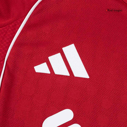 Tricouri Fotbal Liverpool ISAK #9 Acasă 2025/26 Authentic - UCL