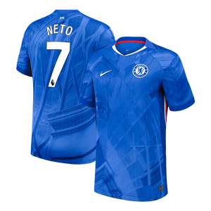 Tricouri Fotbal Chelsea NETO #7 Acasă 2025/26 - Premium