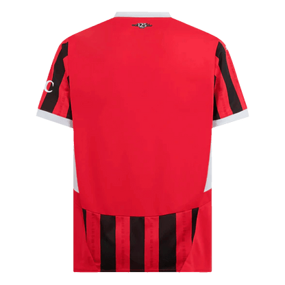 Tricouri Fotbal AC Milan Acasă 2024/25 (mărime mare)