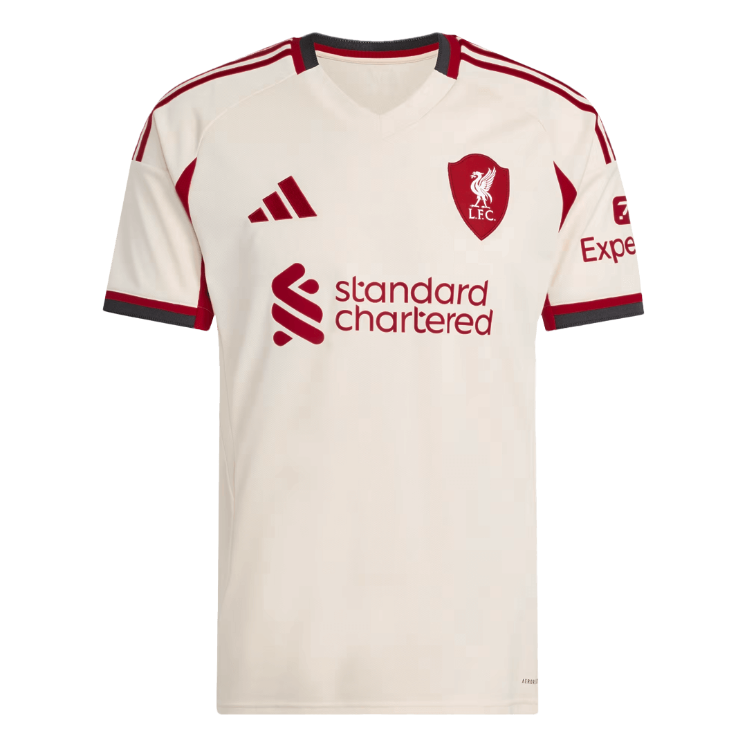 Tricouri Fotbal Liverpool ISAK #9 Deplasare 2025/26