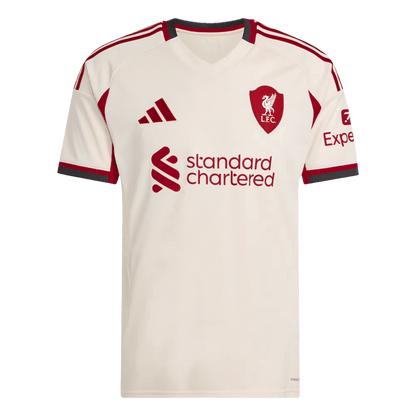 Tricouri Fotbal Liverpool ISAK #9 Deplasare 2025/26