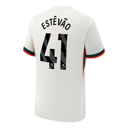 Tricouri Fotbal Chelsea ESTÊVÃO #41 Deplasare 2025/26