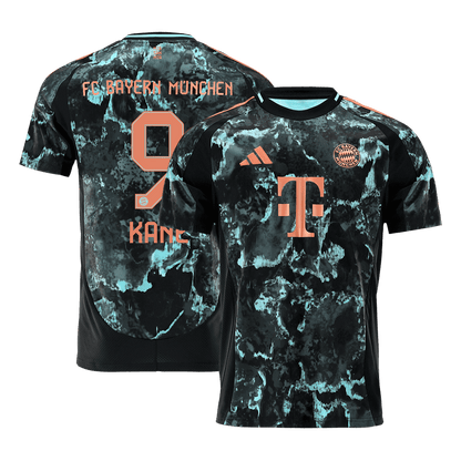 Tricouri Fotbal Bayern Munchen KANE #9 Deplasare 2024/25