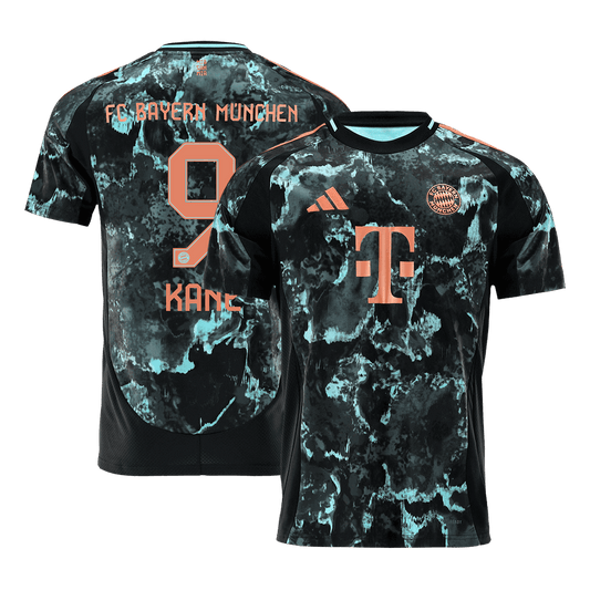 Tricouri Fotbal Bayern Munchen KANE #9 Deplasare 2024/25 (mărime mare)