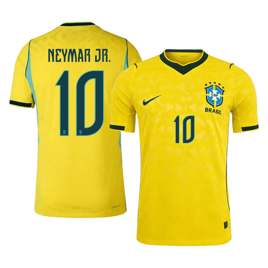 Tricouri Fotbal Brazilia NEYMAR JR. #10 Acasă Cupa Mondială 2026 Authentic