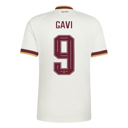 Tricouri Fotbal Spania GAVI #9 Deplasare Cupa Mondială 2026