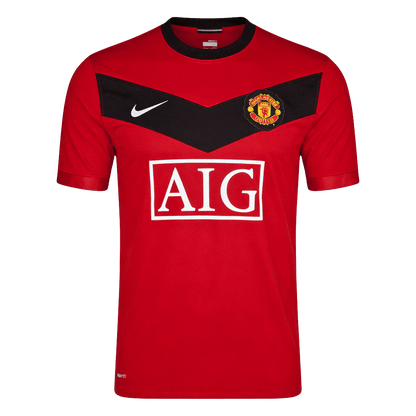 Tricouri Fotbal Vintage Manchester United Acasă 2009/10
