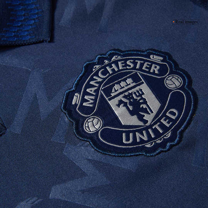 Tricouri Fotbal Manchester United Deplasare 2024/25 Mânecă Lungă