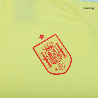 Tricouri Fotbal Spania Deplasare 2024 (mărime mare)