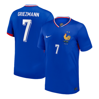 Tricouri Fotbal Franța GRIEZMANN #7 Acasă 2024