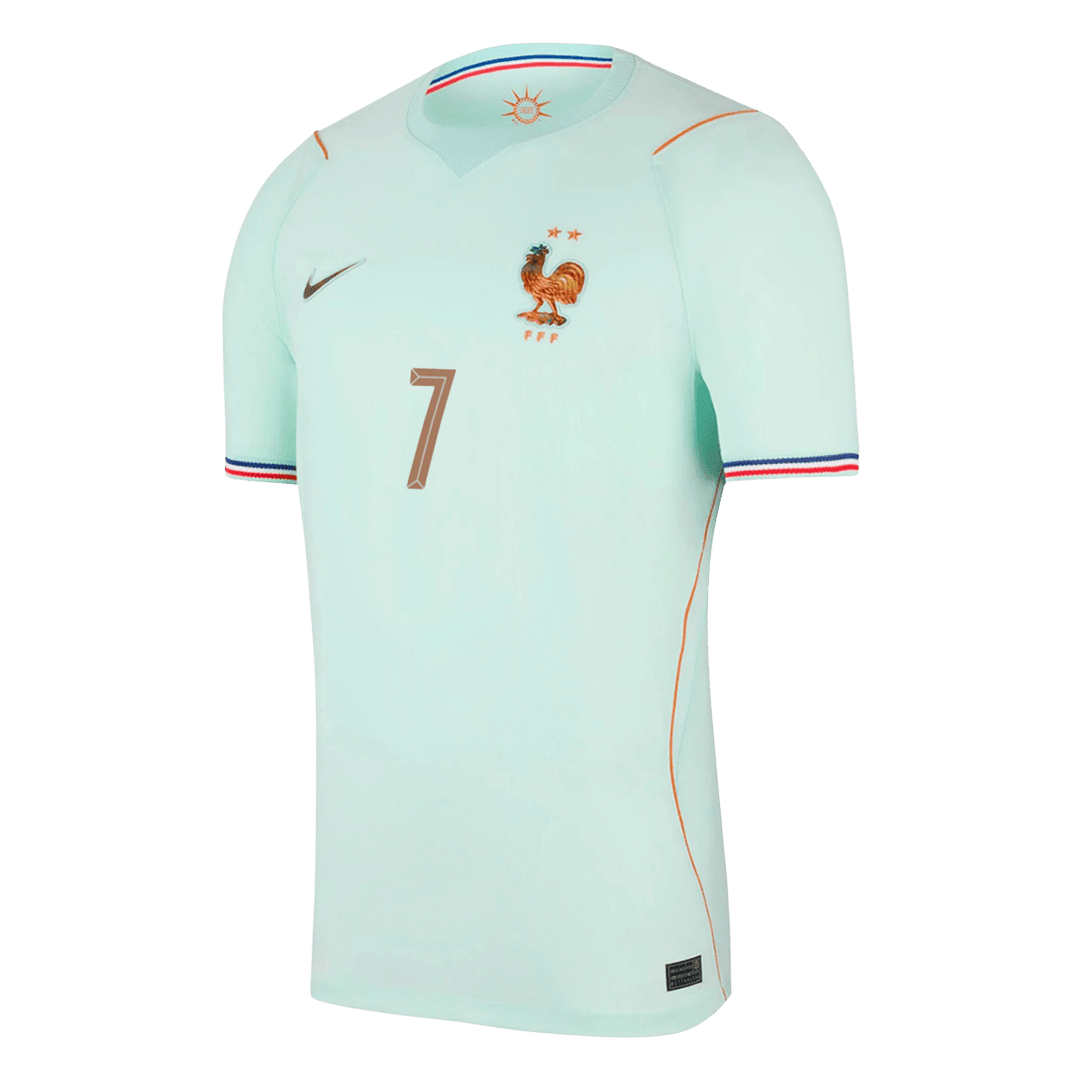 Tricouri Fotbal Franța DEMBELE #7 Deplasare Cupa Mondială 2026