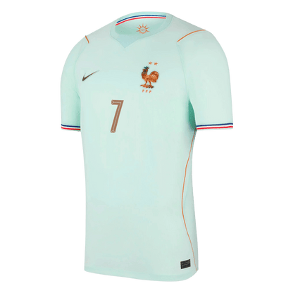 Tricouri Fotbal Franța DEMBELE #7 Deplasare Cupa Mondială 2026