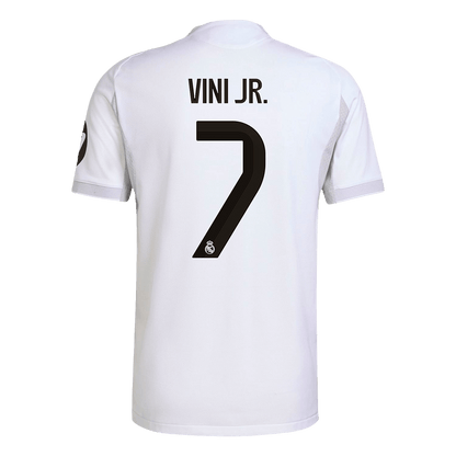 Tricouri Fotbal Real Madrid VINI JR. #7 Acasă 2025/26 Authentic