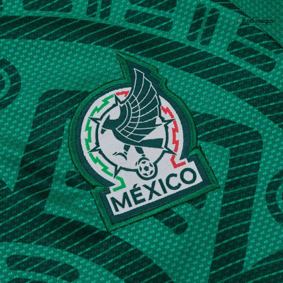 Set Tricouri Fotbal Mexico Acasă 2026 Pentru Copii - Premium