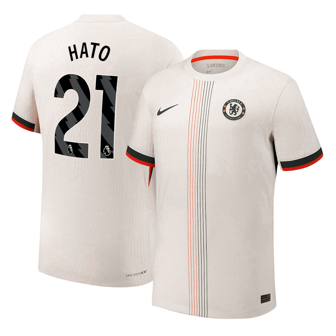 Tricouri Fotbal Chelsea HATO #21 Deplasare 2025/26 Authentic