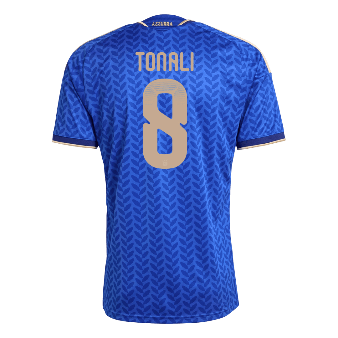 Tricouri Fotbal Italia TONALI #8 Acasă Cupa Mondială 2026