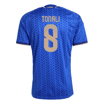 Tricouri Fotbal Italia TONALI #8 Acasă Cupa Mondială 2026