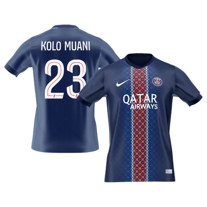 Tricouri Fotbal PSG KOLO MUANI #23 Acasă 2025/26 - Premium