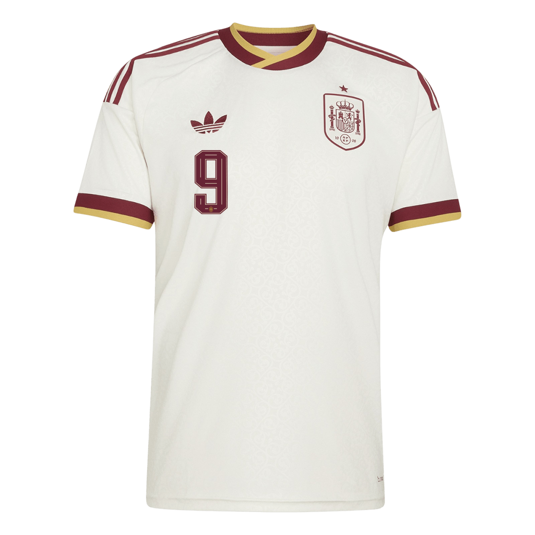 Tricouri Fotbal Spania GAVI #9 Deplasare Cupa Mondială 2026