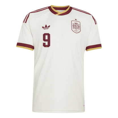 Tricouri Fotbal Spania GAVI #9 Deplasare Cupa Mondială 2026