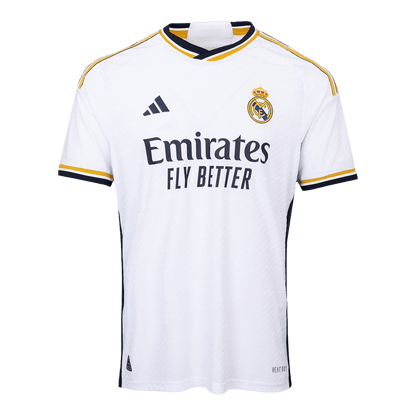Tricouri Fotbal Real Madrid MBAPPÉ #9 Acasă 2023/24 Authentic