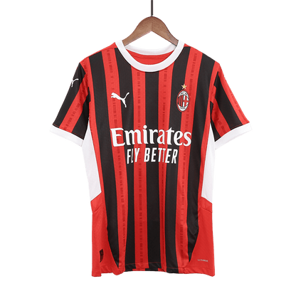 Tricouri Fotbal AC Milan MORATA #7 Acasă 2024/25 Authentic