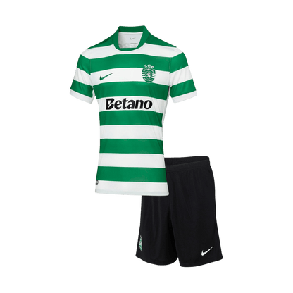 Set Tricouri Fotbal Sporting CP Acasă 2025/26 Pentru Copii