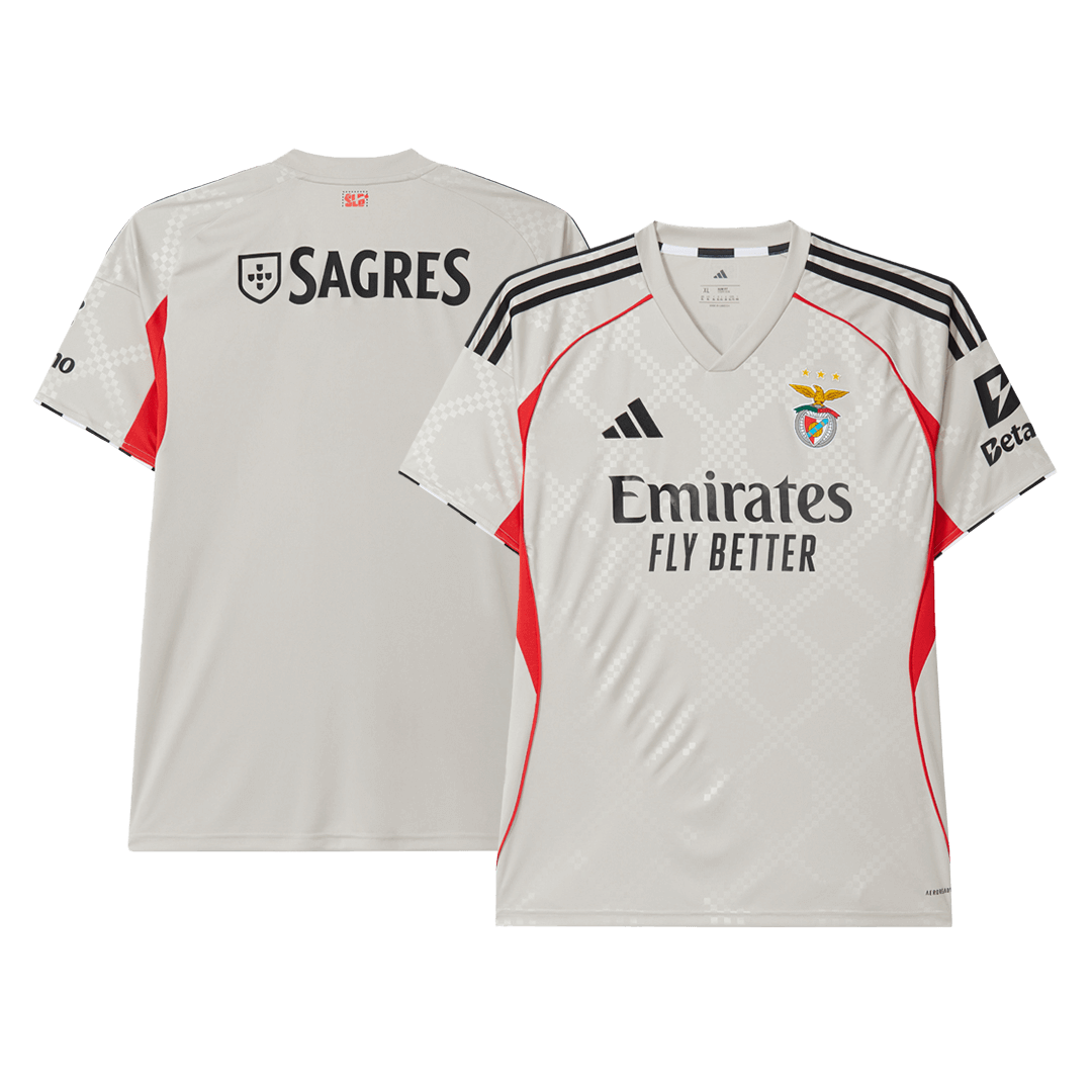 Tricouri Fotbal Benfica Deplasare 2025/26