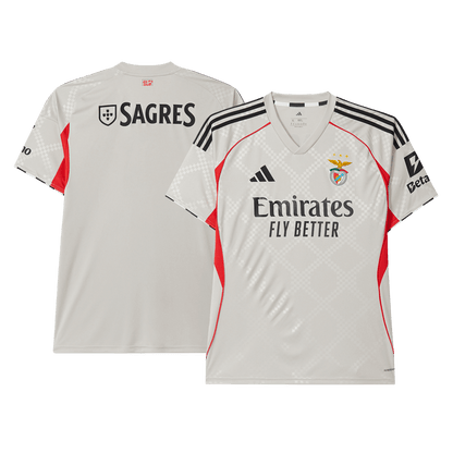 Tricouri Fotbal Benfica Deplasare 2025/26