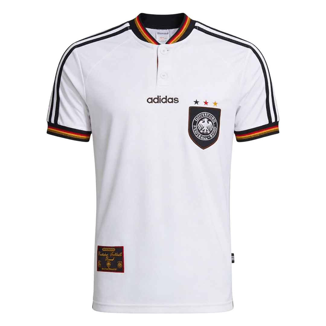 Tricouri Fotbal Vintage Germania Acasă 1996