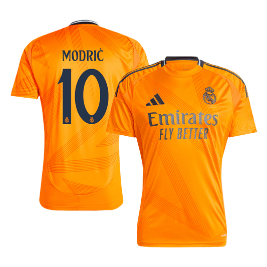 Tricouri Fotbal Real Madrid MODRIĆ #10 Deplasare 2024/25 - Super (mărime mare)