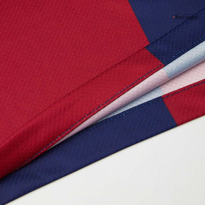 Tricouri Fotbal Barcelona Acasă 2024/25 - 125th Anniversary - Super