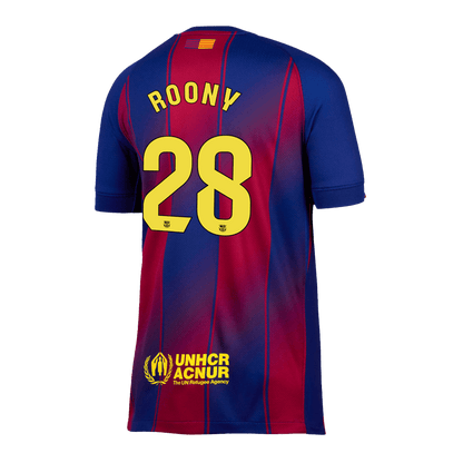 Tricouri Fotbal Barcelona ROONY 28 Acasă 2025/26 - Premium - TricouriFotbaliști Shop