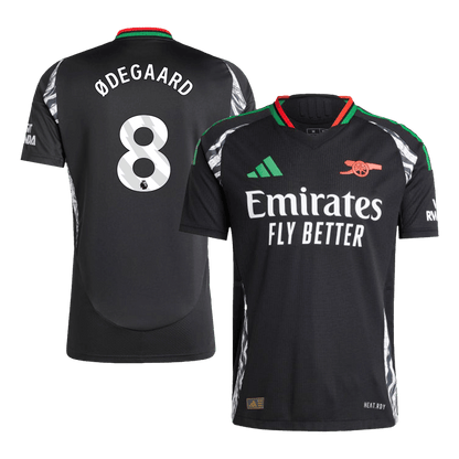 Tricouri Fotbal Arsenal ØDEGAARD #8 Deplasare 2024/25 Authentic