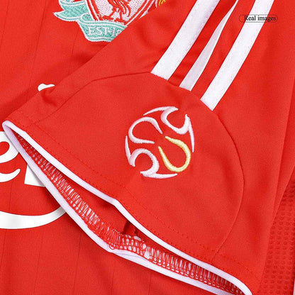 Tricouri Fotbal Vintage Liverpool Acasă 2006/07 (mărime mare)